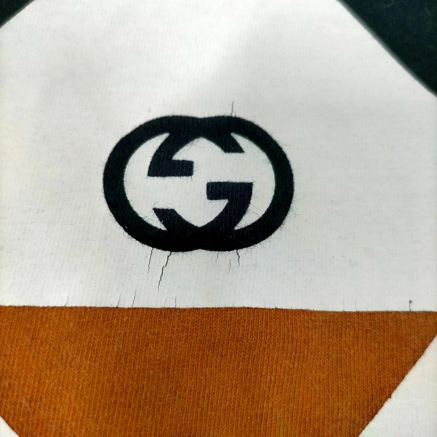 Original/Auth Gucci - T-Shirt mit Print - Schwarz - M