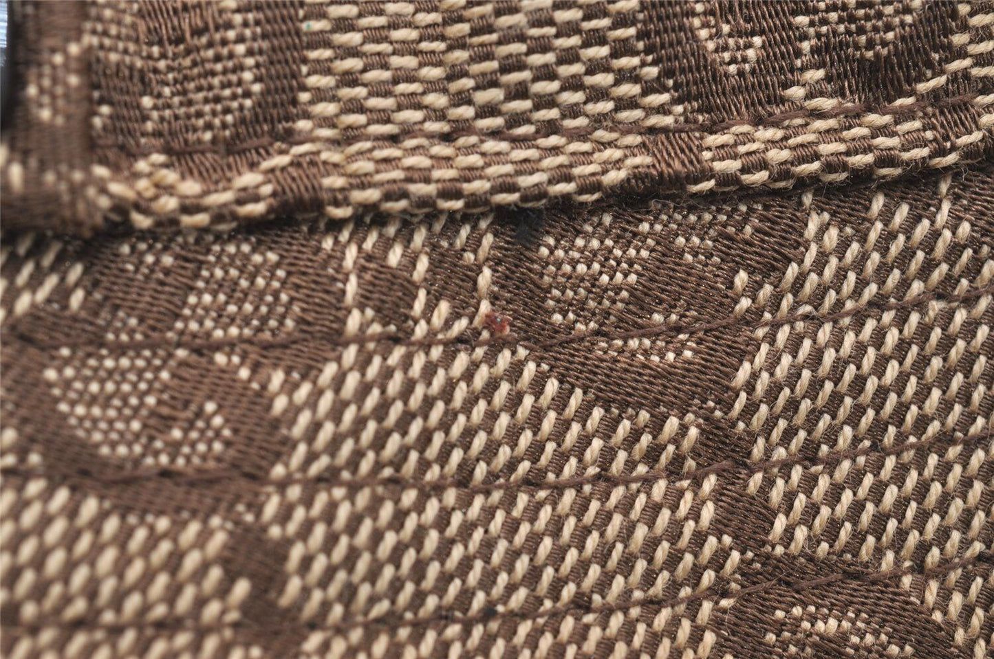 Original/Auth GUCCI - Vintage Hut / Bucket Hat - Canvas - Braun - 55 cm