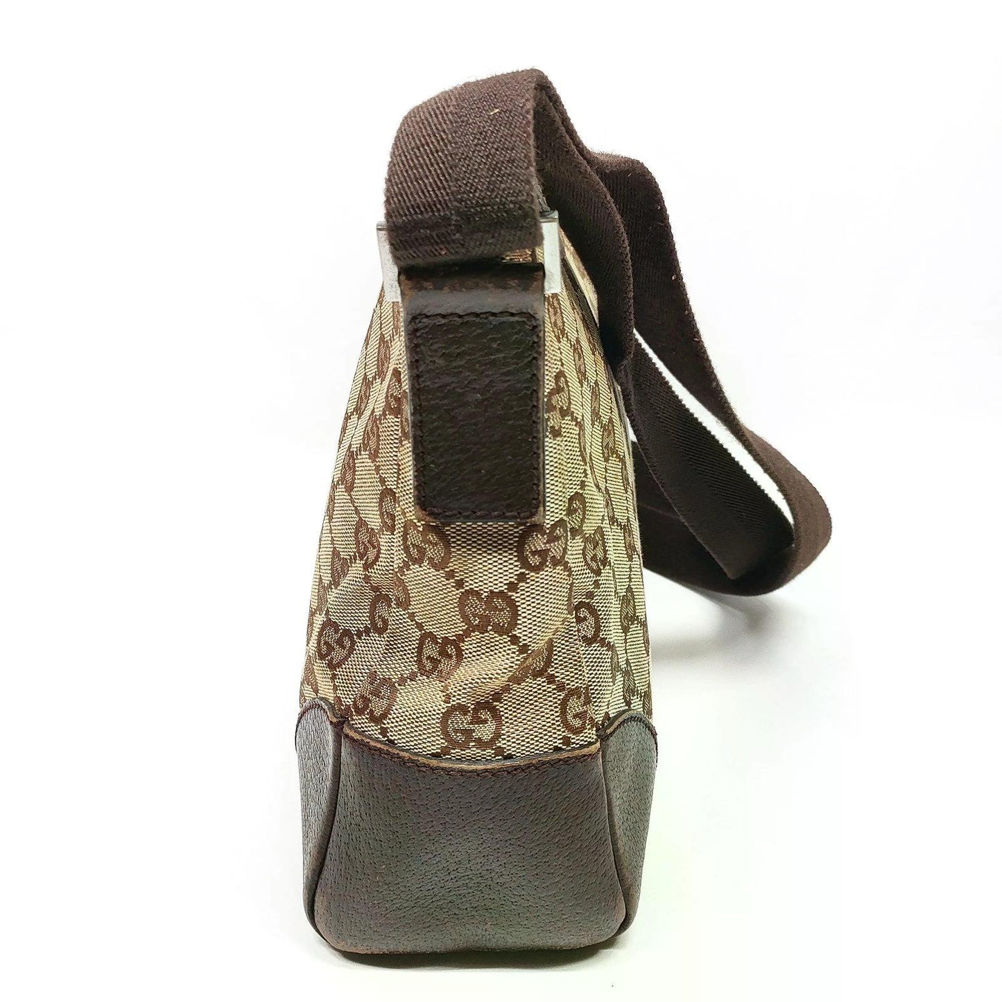 Original/Auth Gucci - Schultertasche - Klassisch - GG Canvas / Leder