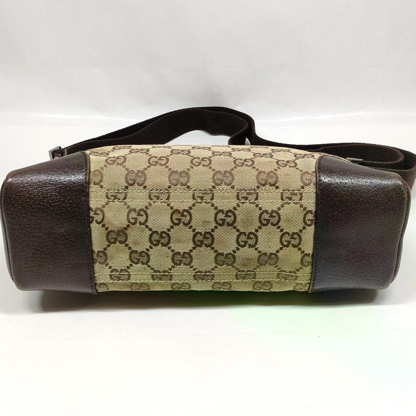 Original/Auth Gucci - Schultertasche - Klassisch - GG Canvas / Leder