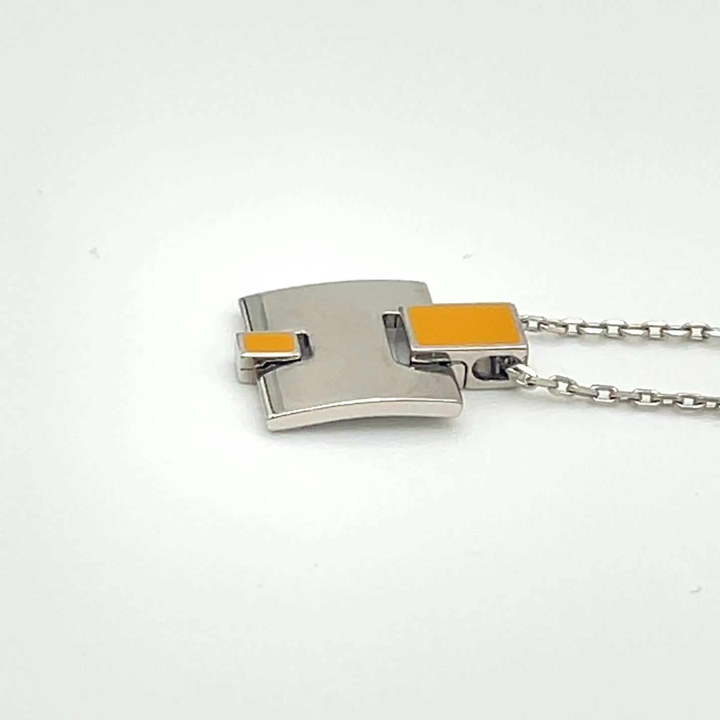 Original/Auth Hermes - Halskette mit Anhänger Irene und Box - 50 cm