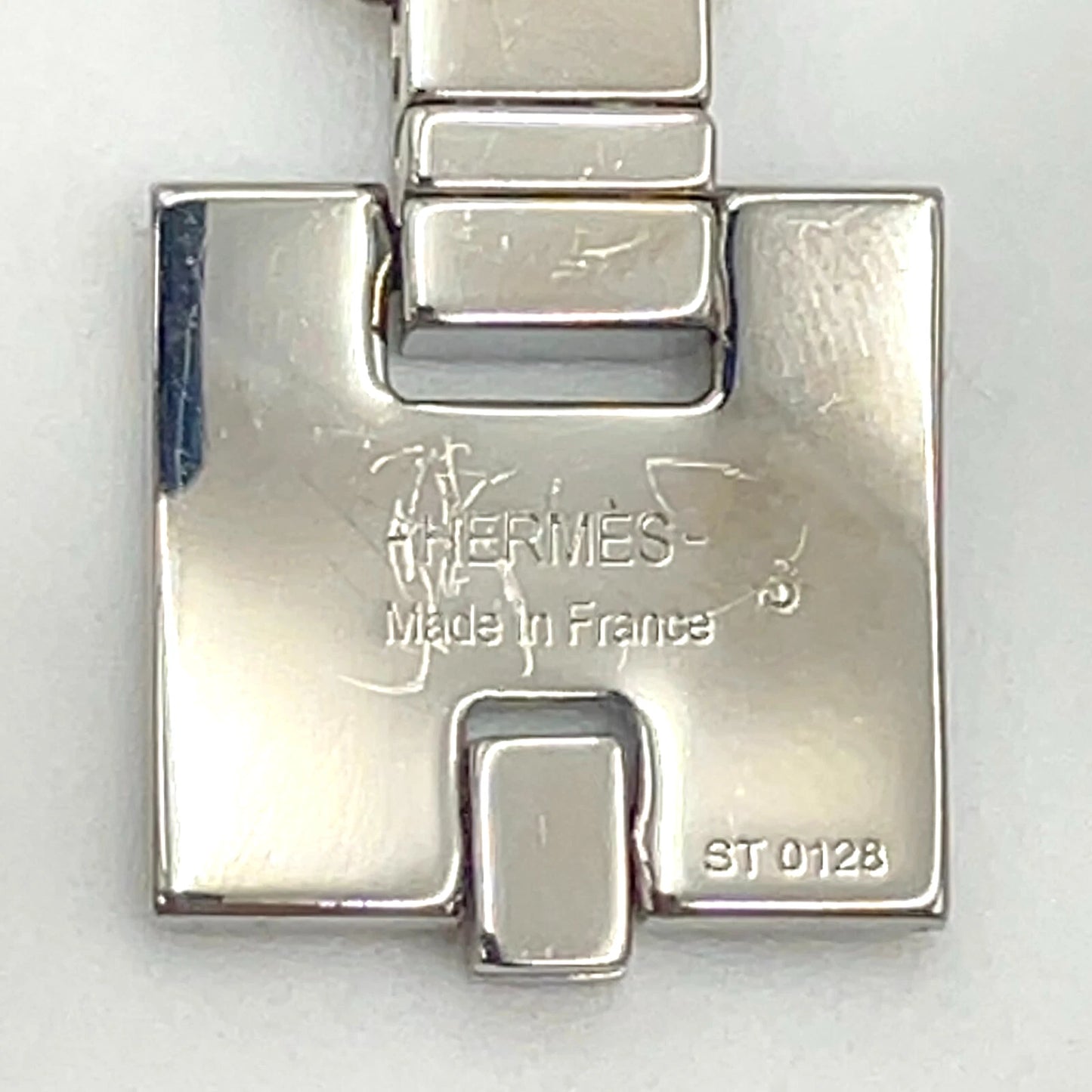 Original/Auth Hermes - Halskette mit Anhänger Irene und Box - 50 cm