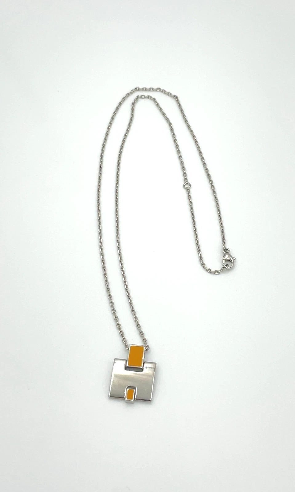 Original/Auth Hermes - Halskette mit Anhänger Irene und Box - 50 cm