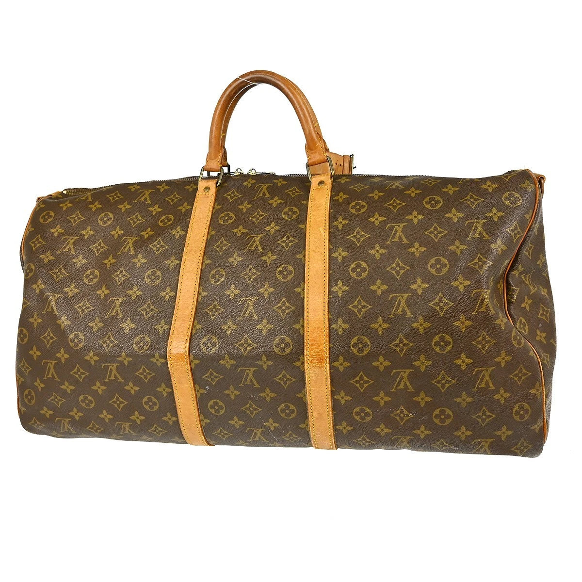 Original/Auth Louis Vuitton - Keepall 60 Bandouliere - Klassisch - Monogramm