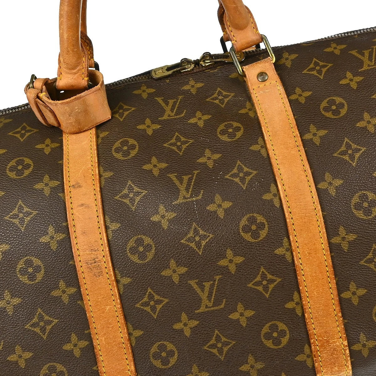 Original/Auth Louis Vuitton - Keepall 60 Bandouliere - Klassisch - Monogramm
