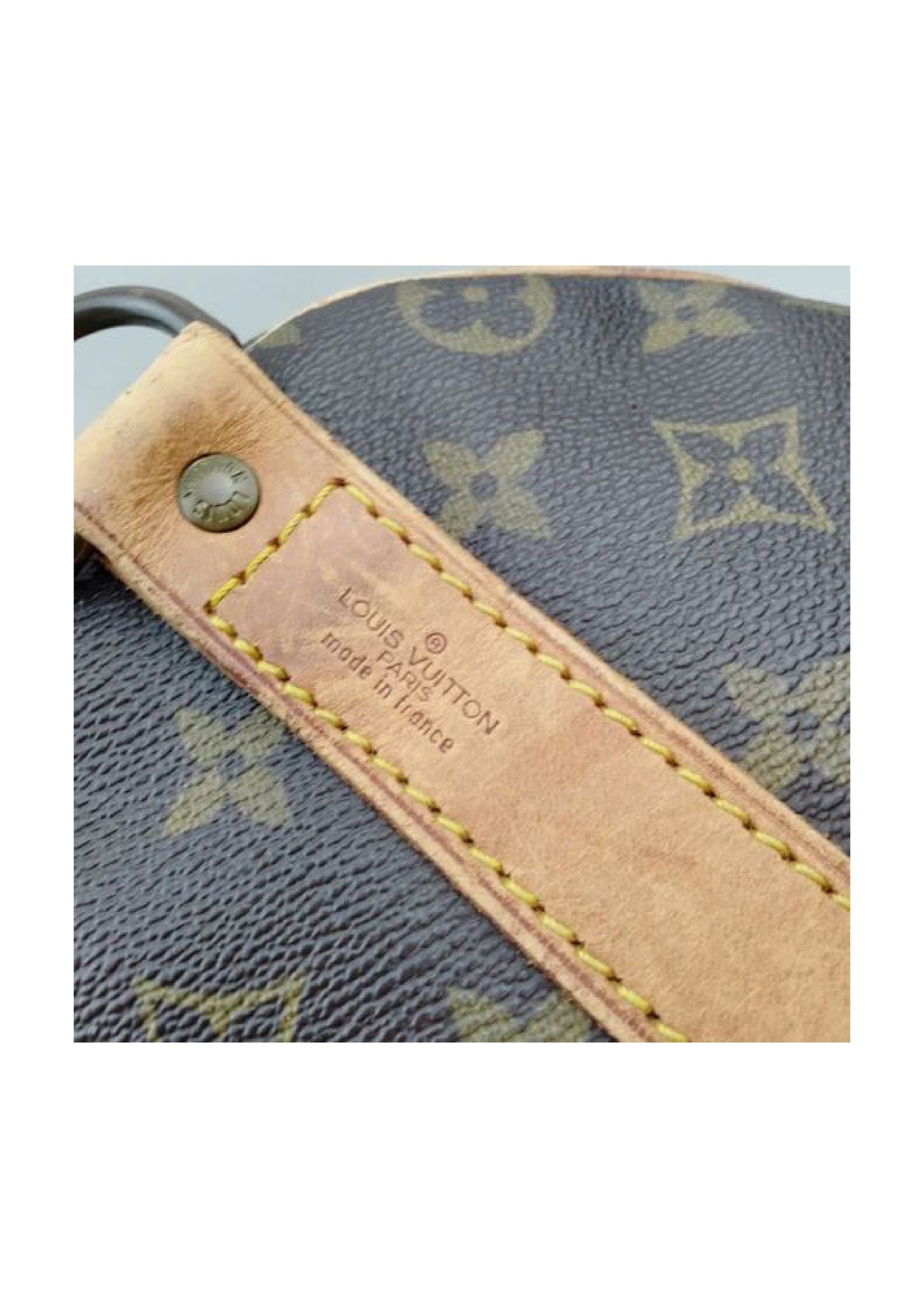 Original/Auth Louis Vuitton - Keepall Bandouliere 50 - Klassisch - Monogramm