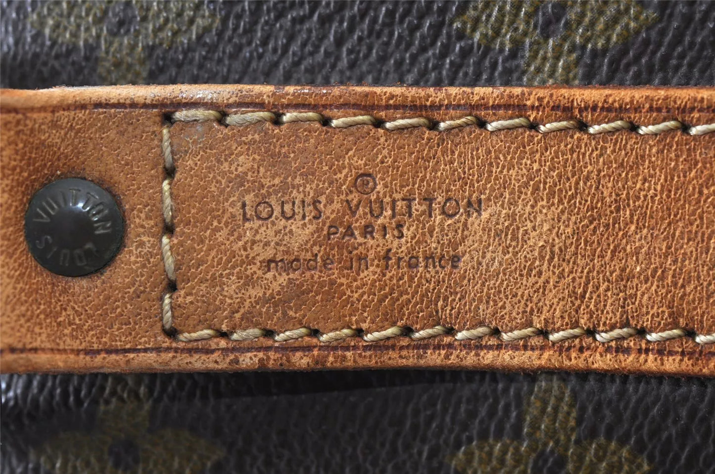Original/Auth Louis Vuitton - Keepall Bandouliere 60 - Klassisch - Monogramm