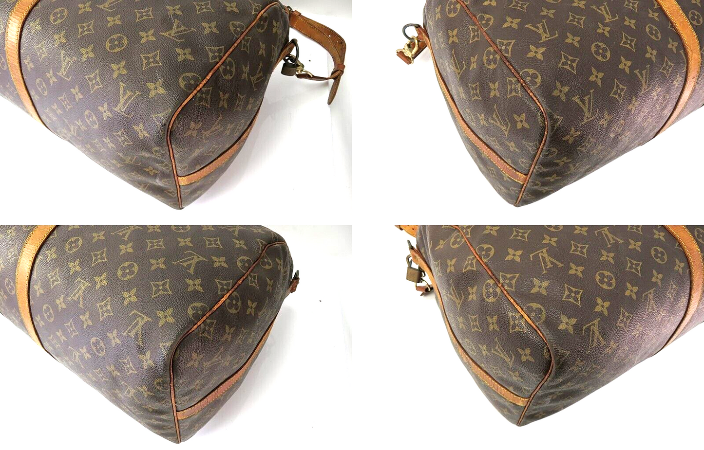 Original/Auth Louis Vuitton - Keepall Bandouliere 55 - Klassisch - Monogramm
