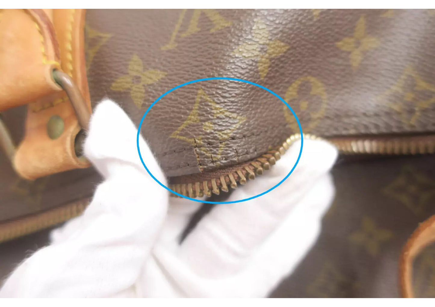 Original/Auth Louis Vuitton - Keepall 50 - Klassisch - Monogramm