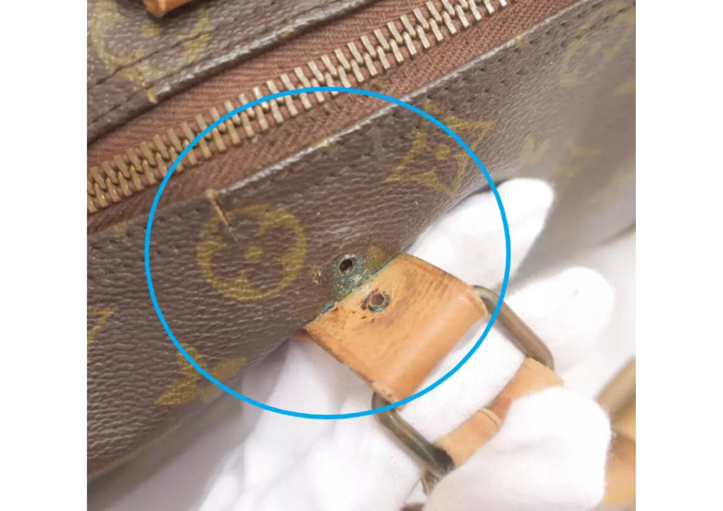 Original/Auth Louis Vuitton - Keepall 50 - Klassisch - Monogramm