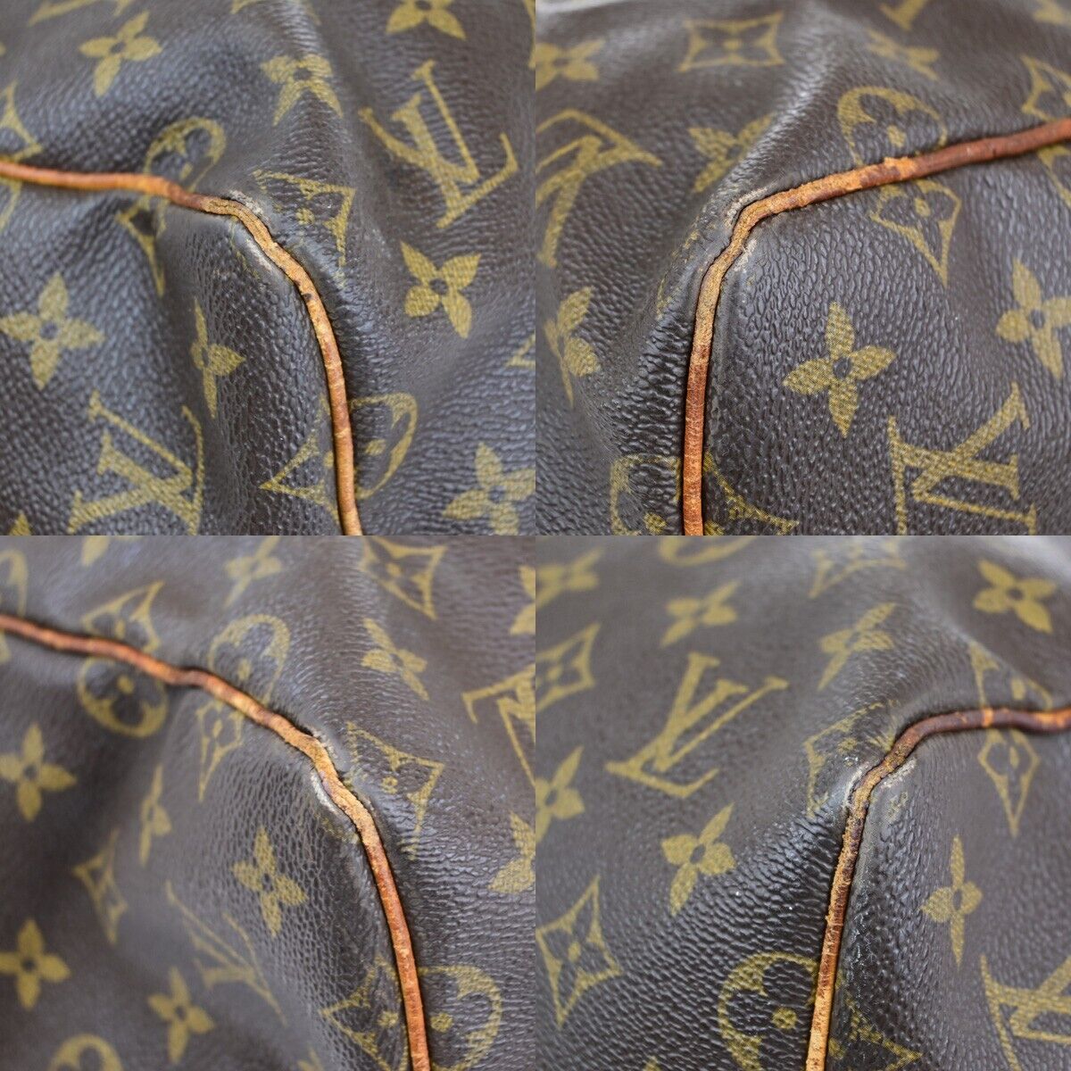Original/Auth Louis Vuitton - Keepall 55 Boston Tasche - Klassisch - Monogramm