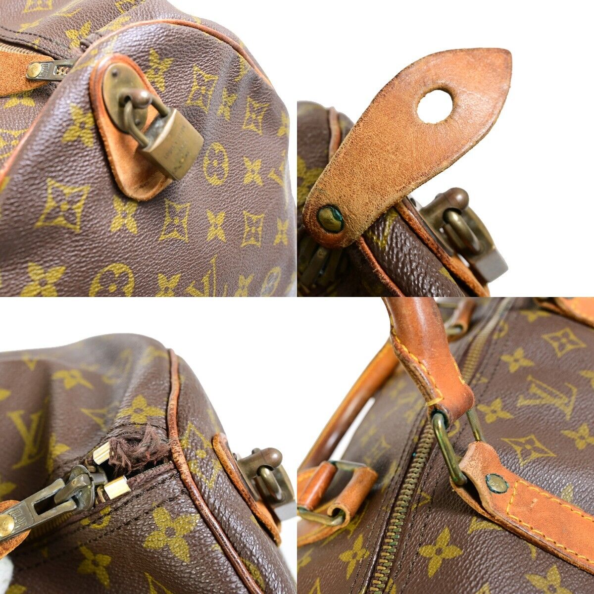 Original/Auth Louis Vuitton - Keepall 60 Boston Tasche - Klassisch - Monogramm