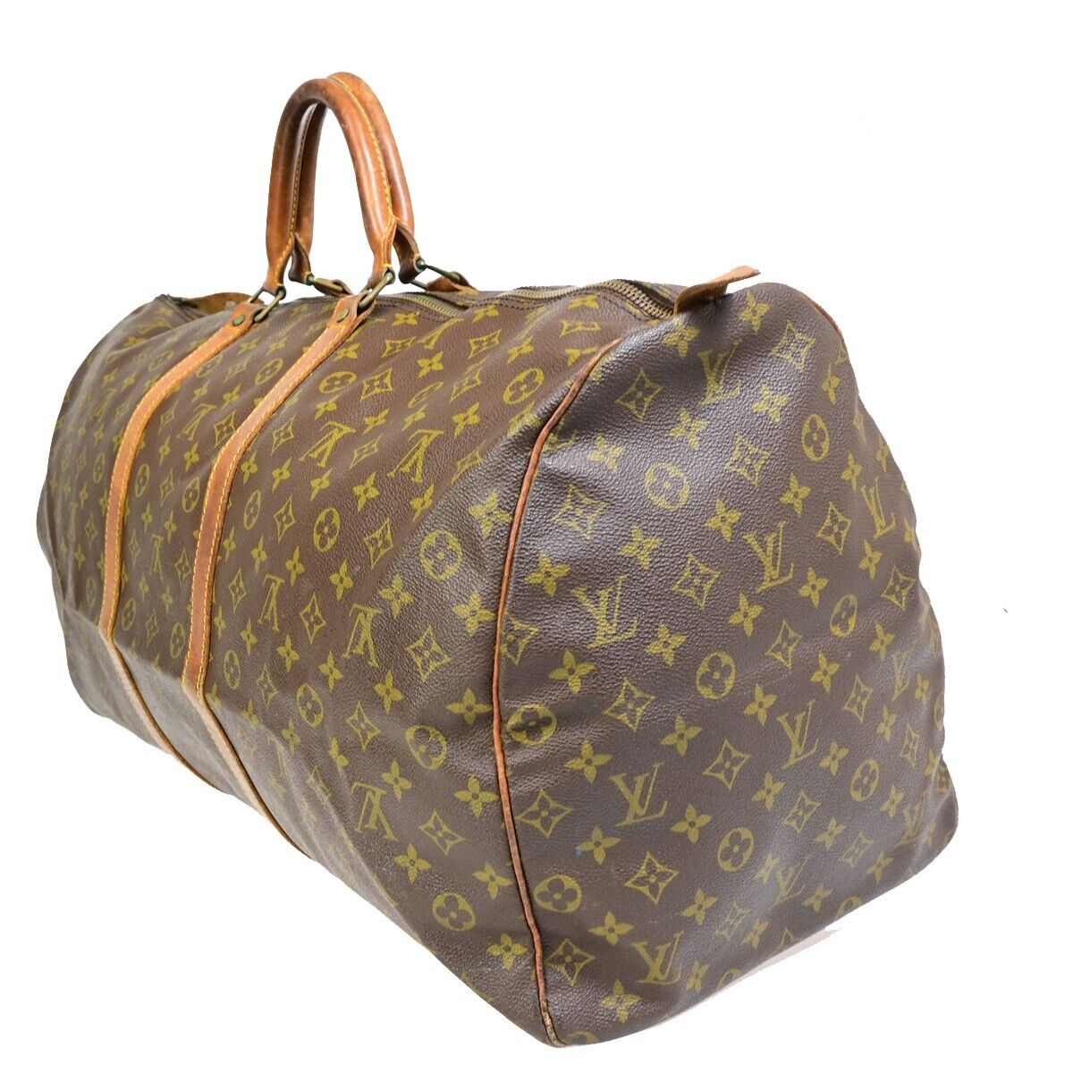 Original/Auth Louis Vuitton - Keepall 60 Boston Tasche - Klassisch - Monogramm