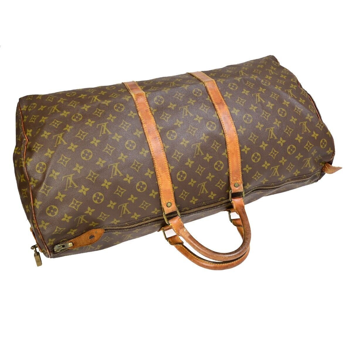 Original/Auth Louis Vuitton - Keepall 60 Boston Tasche - Klassisch - Monogramm