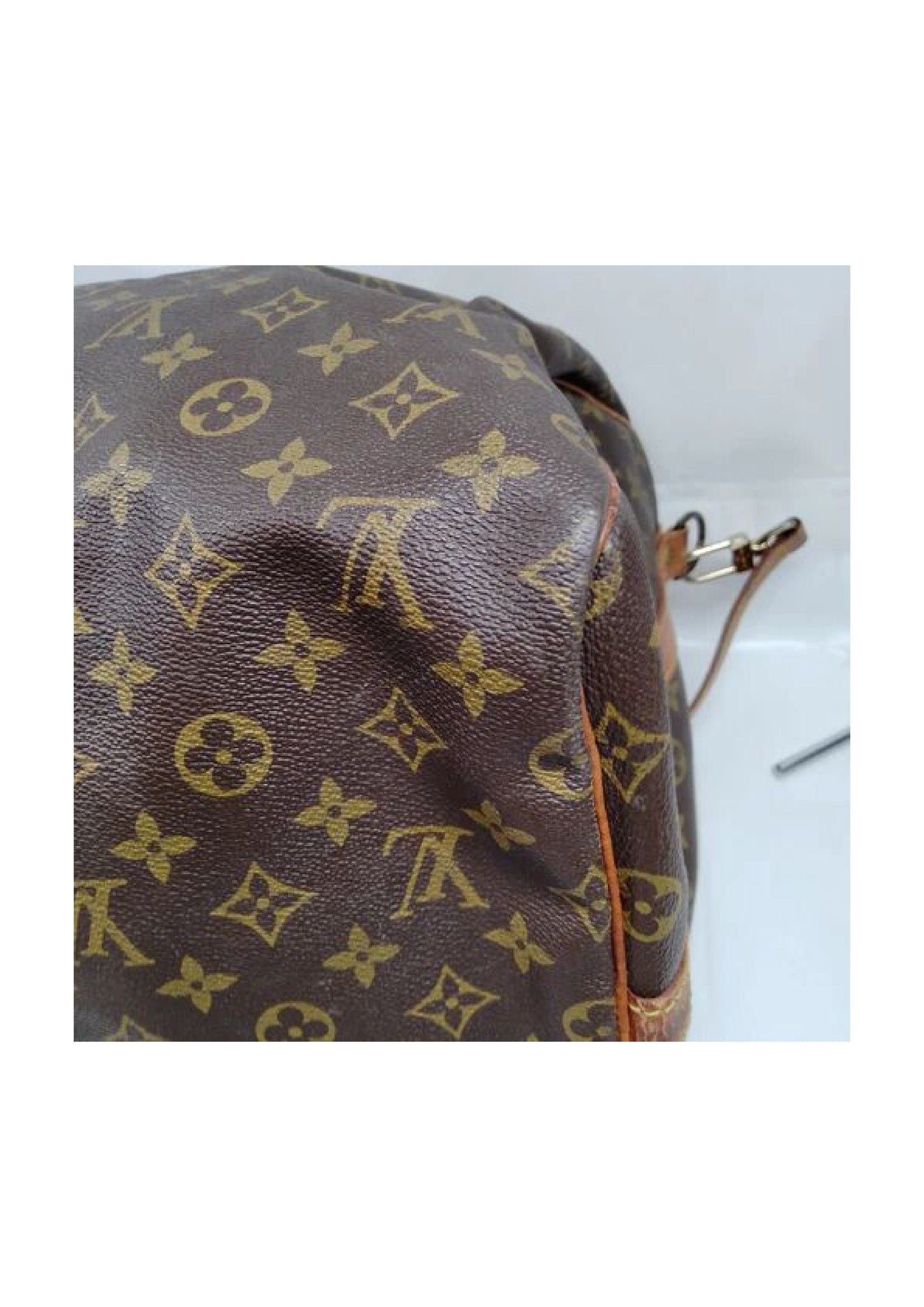 Original/Auth Louis Vuitton - Keepall Bandouliere 55 - Klassisch - Monogramm