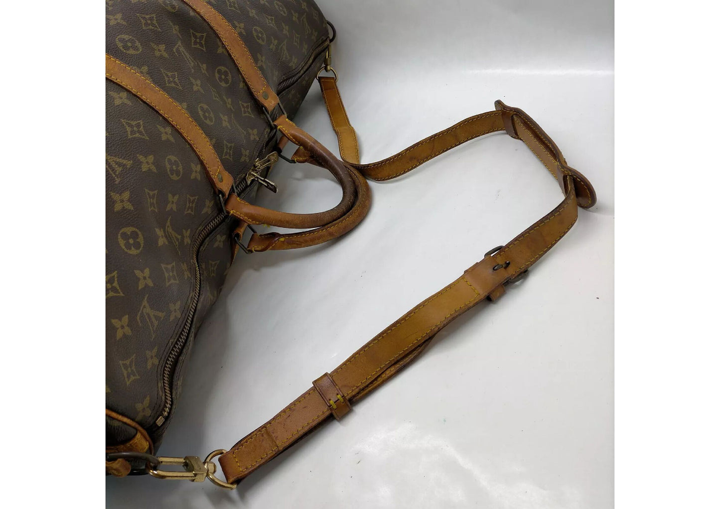Original/Auth Louis Vuitton - Keepall Bandouliere 60 - Klassisch - Monogramm