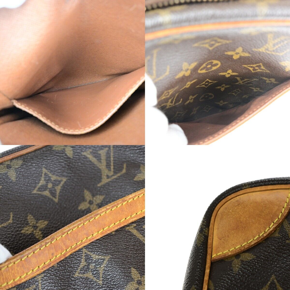 Original/Auth Louis Vuitton - Donau Umhängetasche - Klassisch - Monogramm