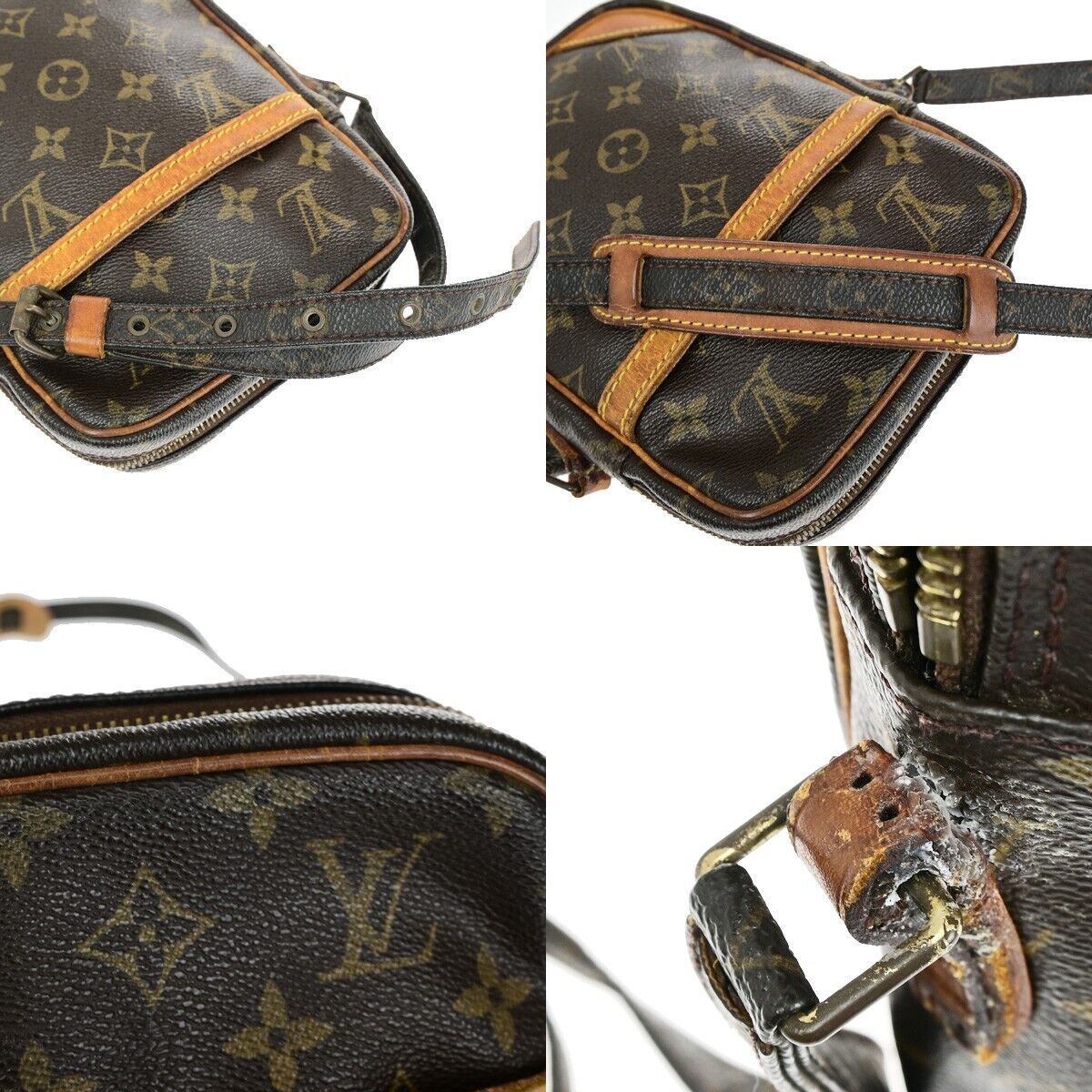 Original/Auth Louis Vuitton - Donau Umhängetasche - Klassisch - Monogramm