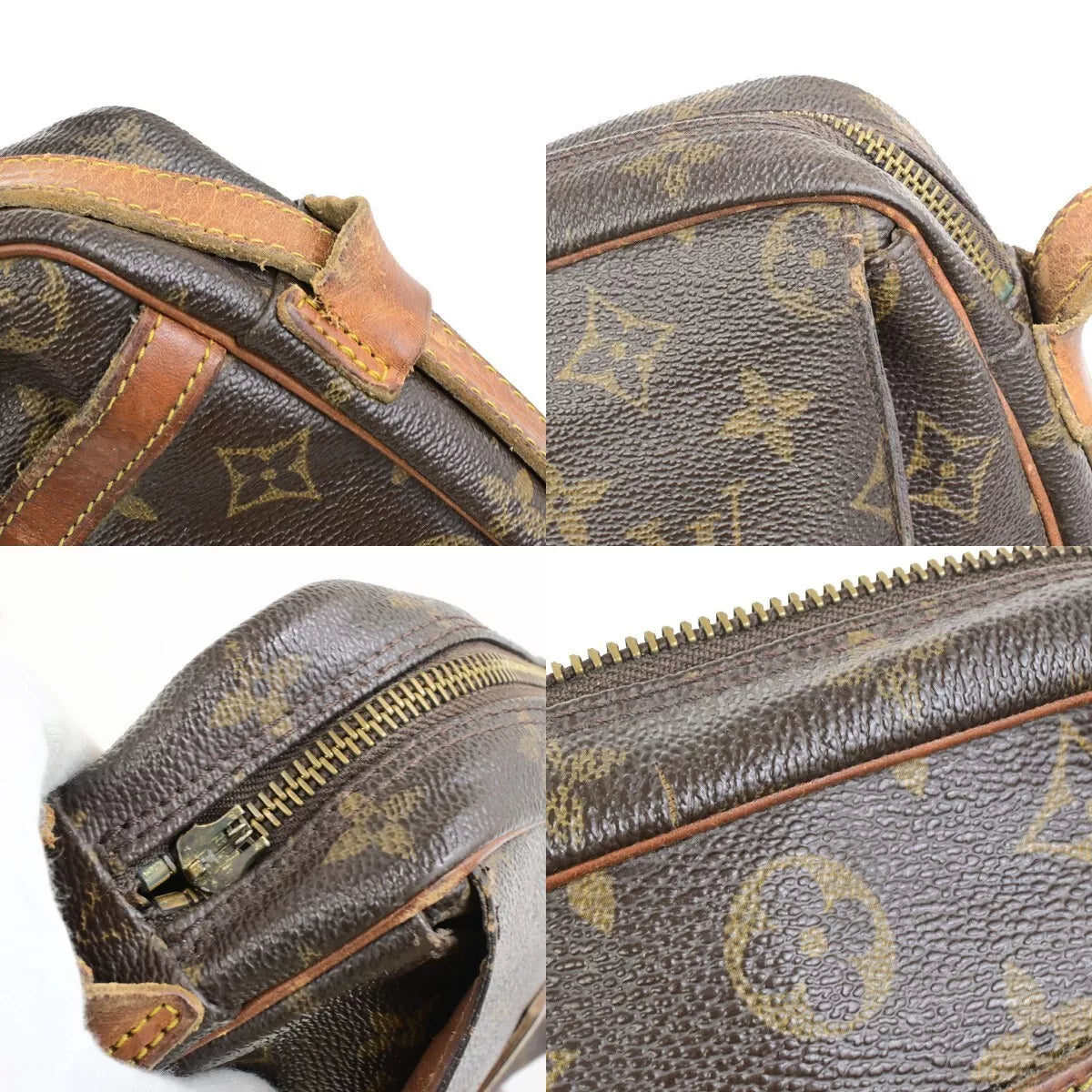 Original/Auth Louis Vuitton - Jeune Fille GM Schultertasche - Klassisch - Monogramm