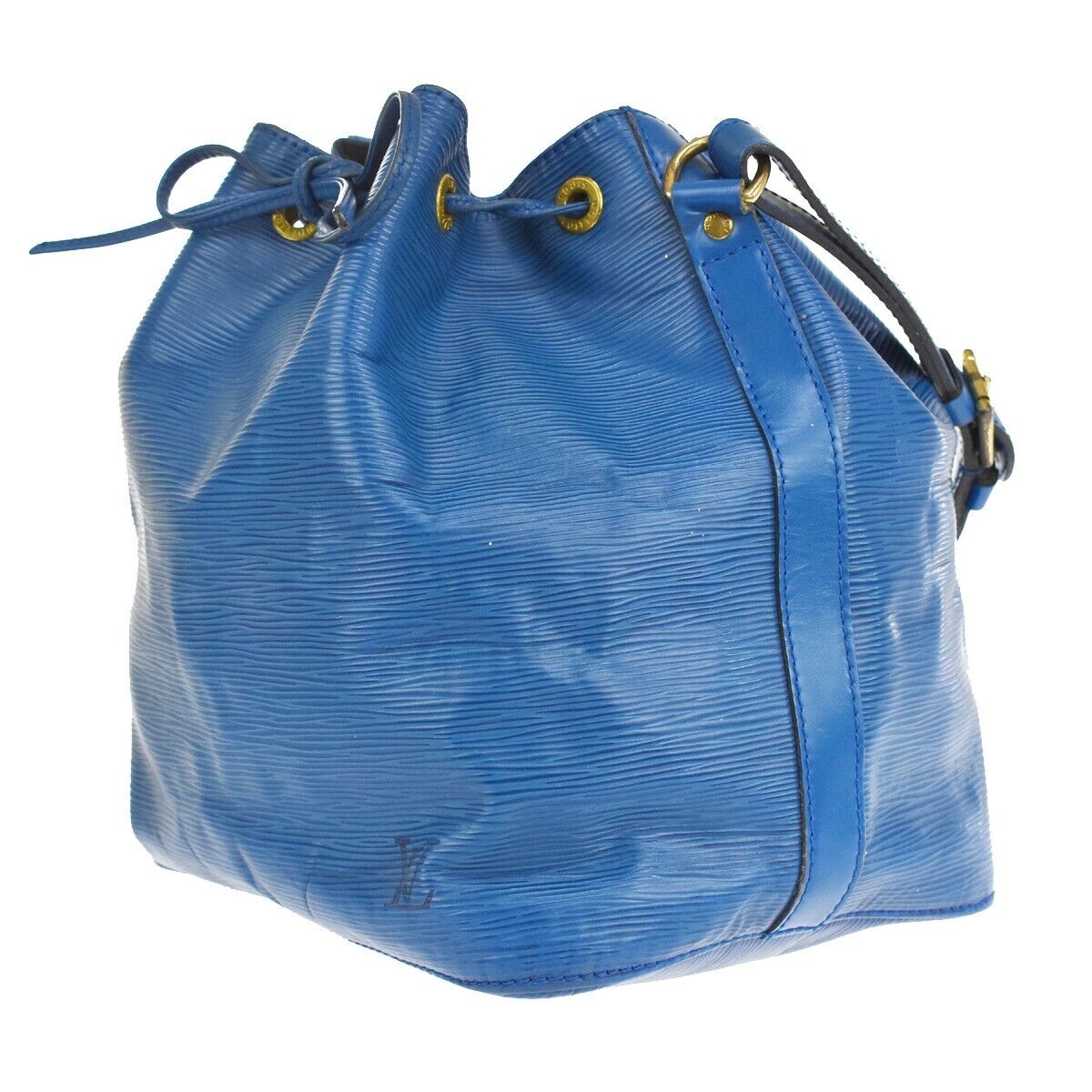 Original/Auth Louis Vuitton - Petit Noe Tasche Vintage - Klassisch - Epi Blau