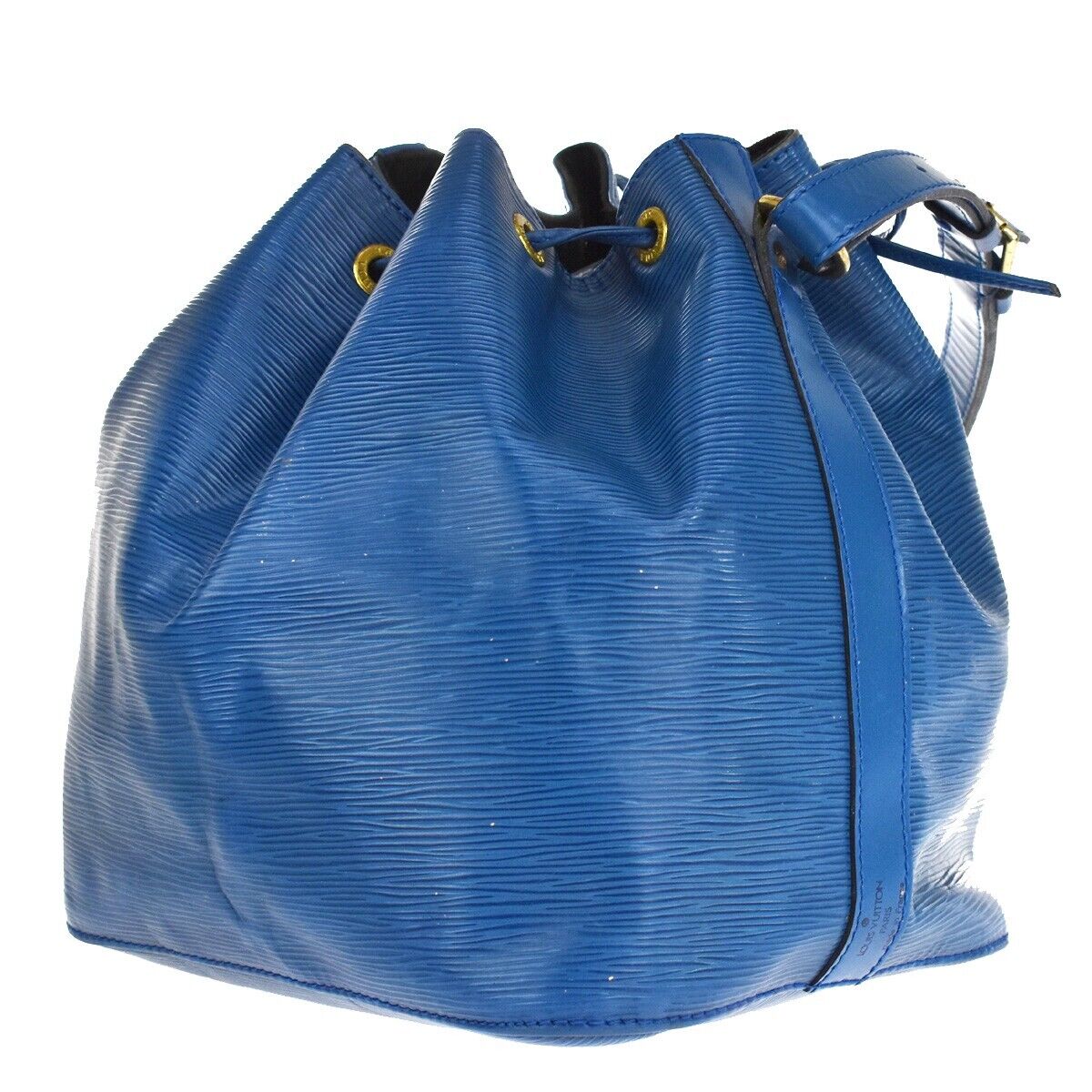 Original/Auth Louis Vuitton - Petit Noe Tasche Vintage - Klassisch - Epi Blau