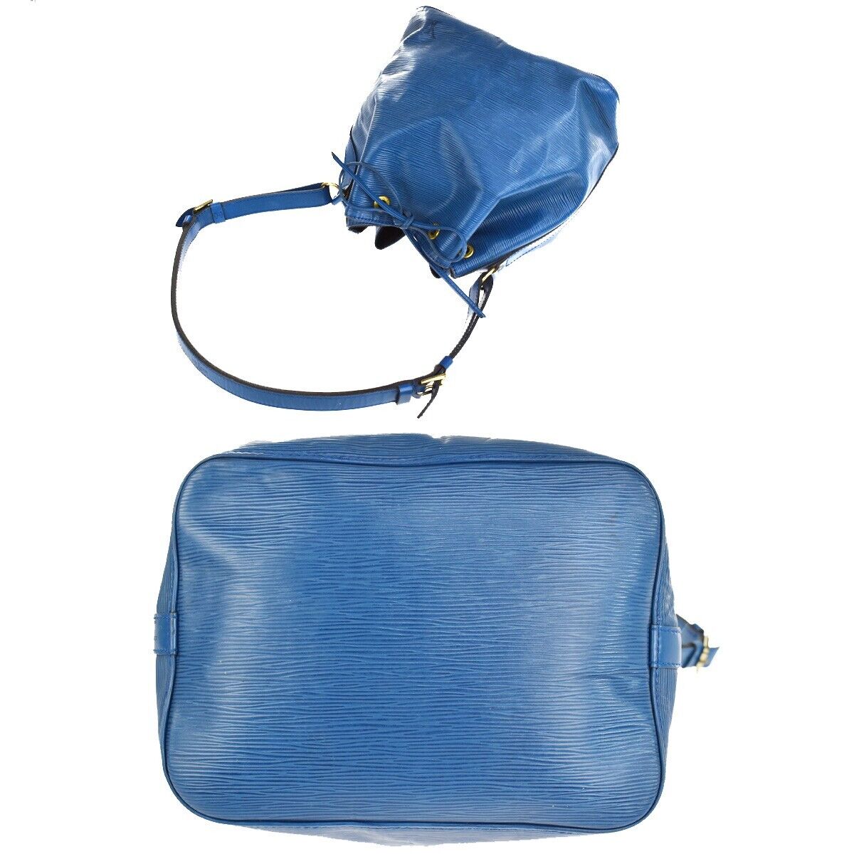 Original/Auth Louis Vuitton - Petit Noe Tasche Vintage - Klassisch - Epi Blau