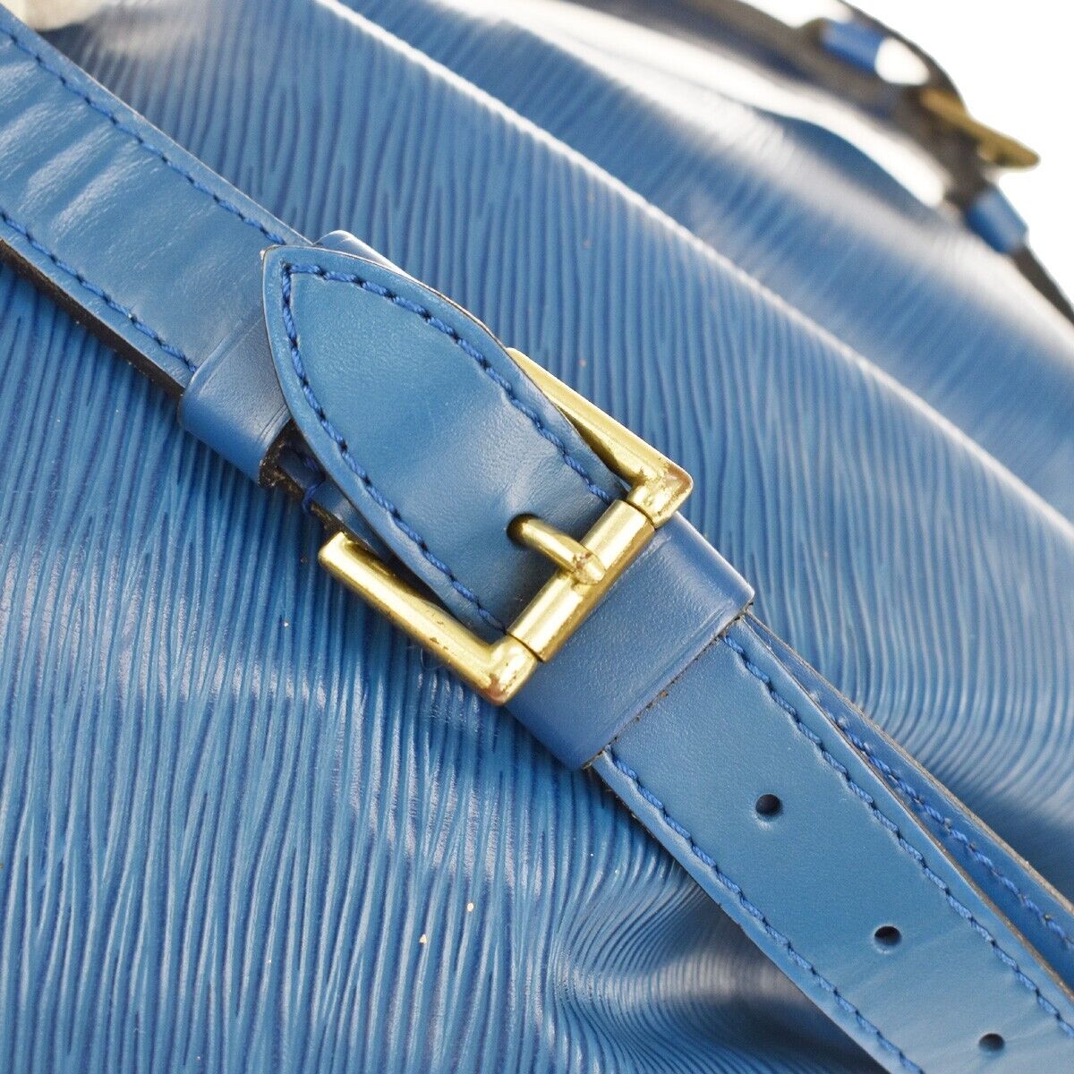 Original/Auth Louis Vuitton - Petit Noe Tasche Vintage - Klassisch - Epi Blau