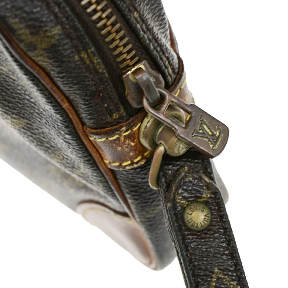 Original/Auth Louis Vuitton - Marly Dragonne GM Clutch Bag - Klassisch - Monogramm