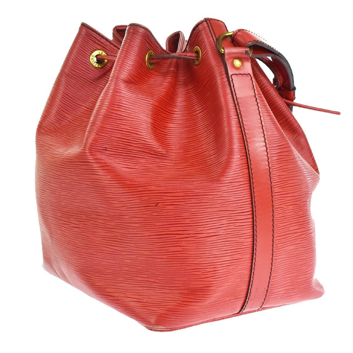 Original/Auth Louis Vuitton - Petit Noe Tasche Vintage - Klassisch - Epi Rot