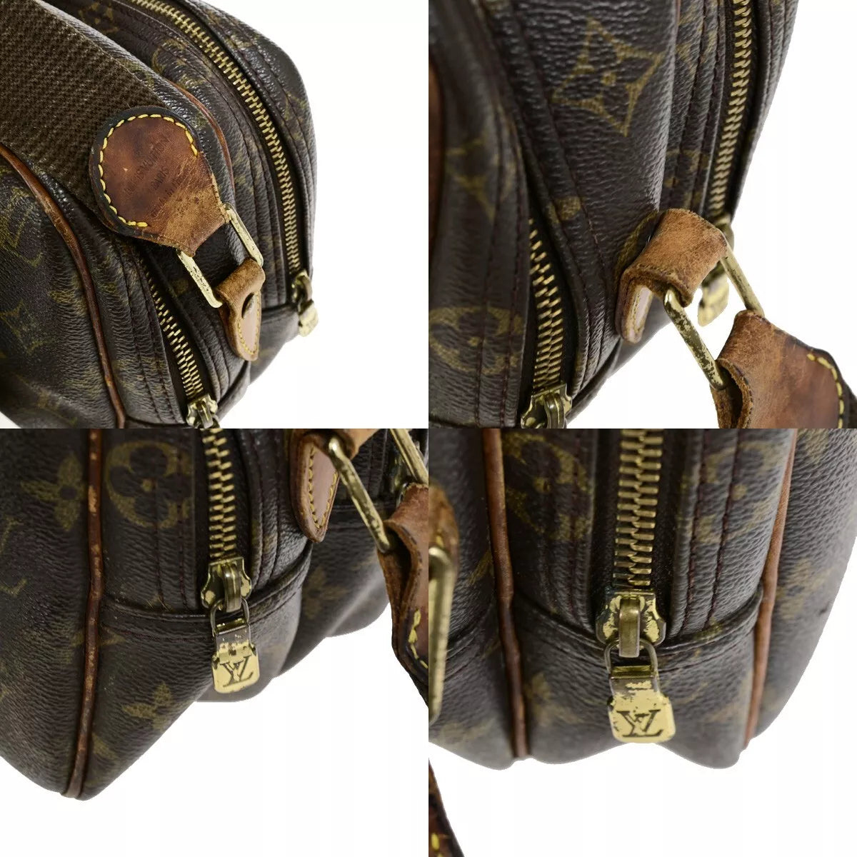 Original/Auth Louis Vuitton - Reporter PM Schultertasche - Klassisch - Monogramm