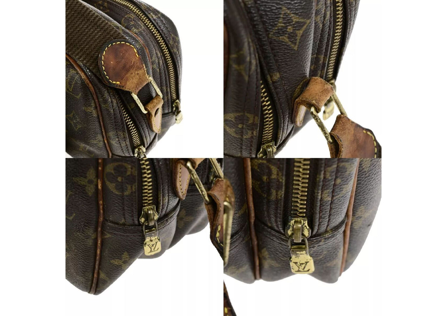 Original/Auth Louis Vuitton - Reporter PM Schultertasche - Klassisch - Monogramm