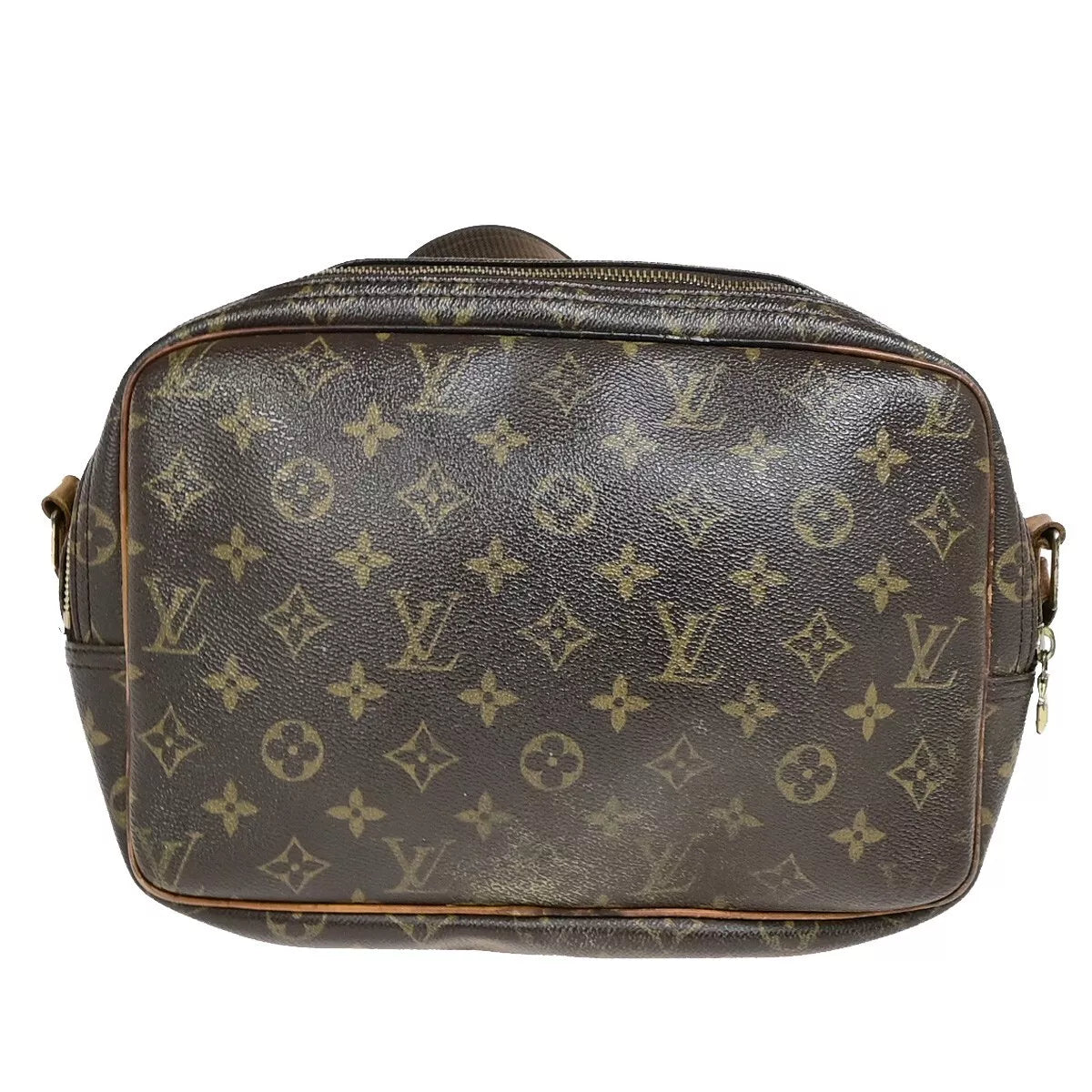 Original/Auth Louis Vuitton - Reporter PM Schultertasche - Klassisch - Monogramm
