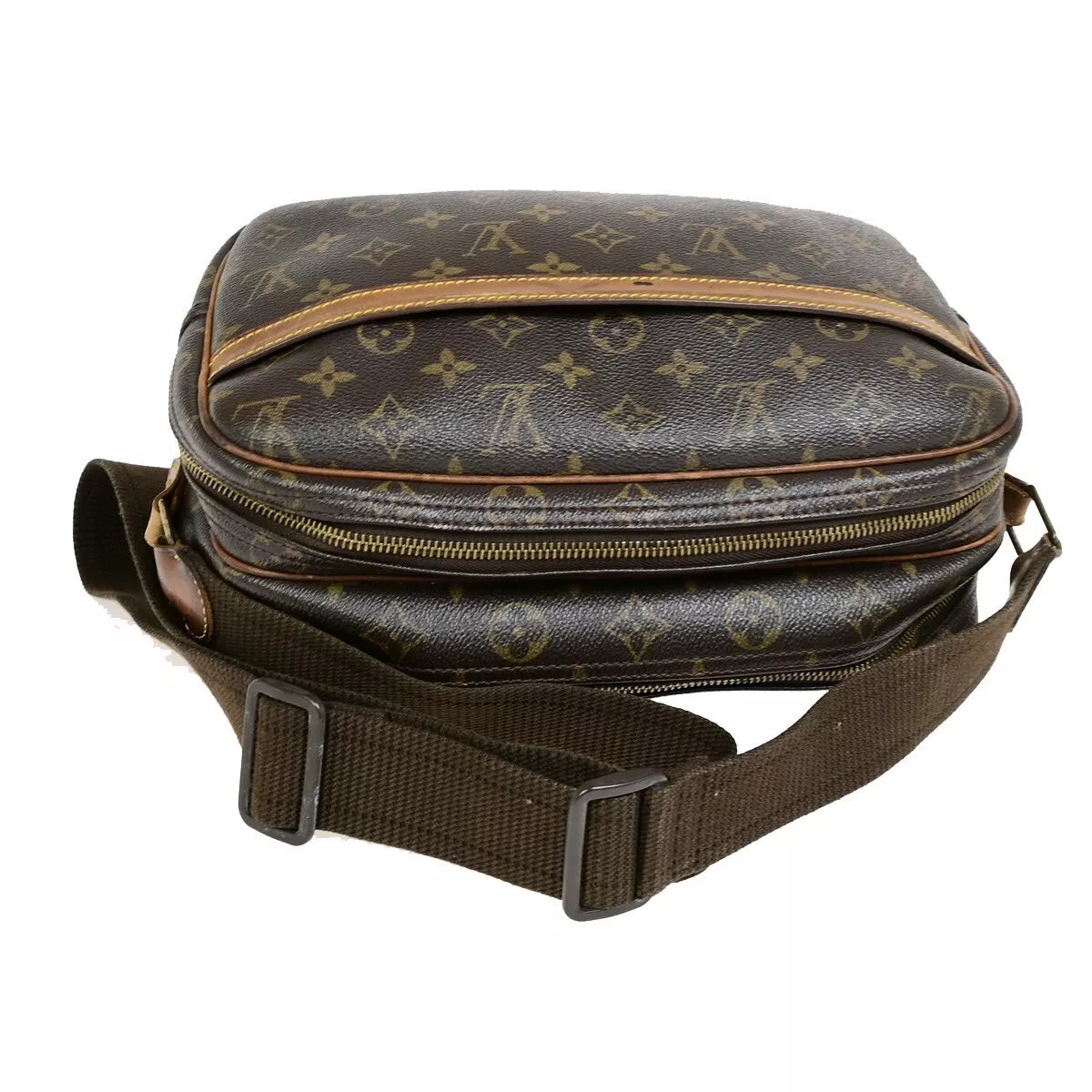 Original/Auth Louis Vuitton - Reporter PM Schultertasche - Klassisch - Monogramm