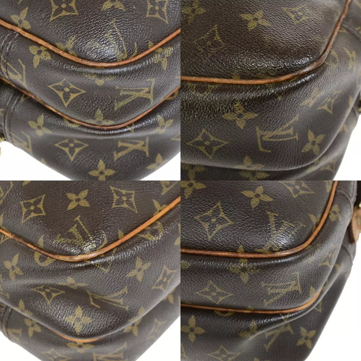Original/Auth Louis Vuitton - Reporter PM Schultertasche - Klassisch - Monogramm