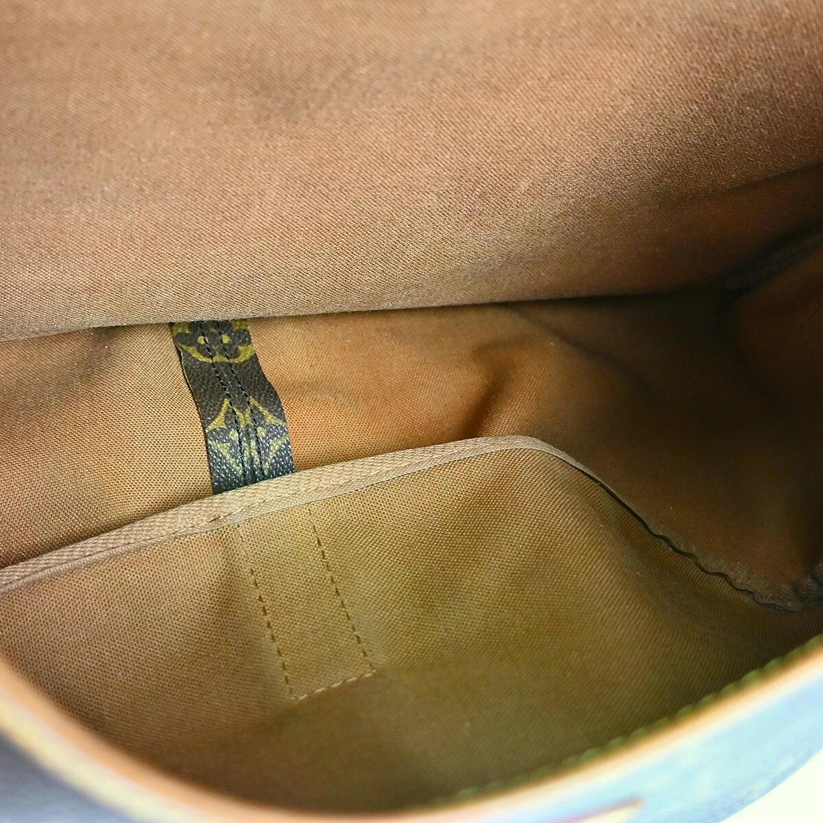 Original/Auth Louis Vuitton - Saumur 35 Schultertasche - Klassisch - Monogramm