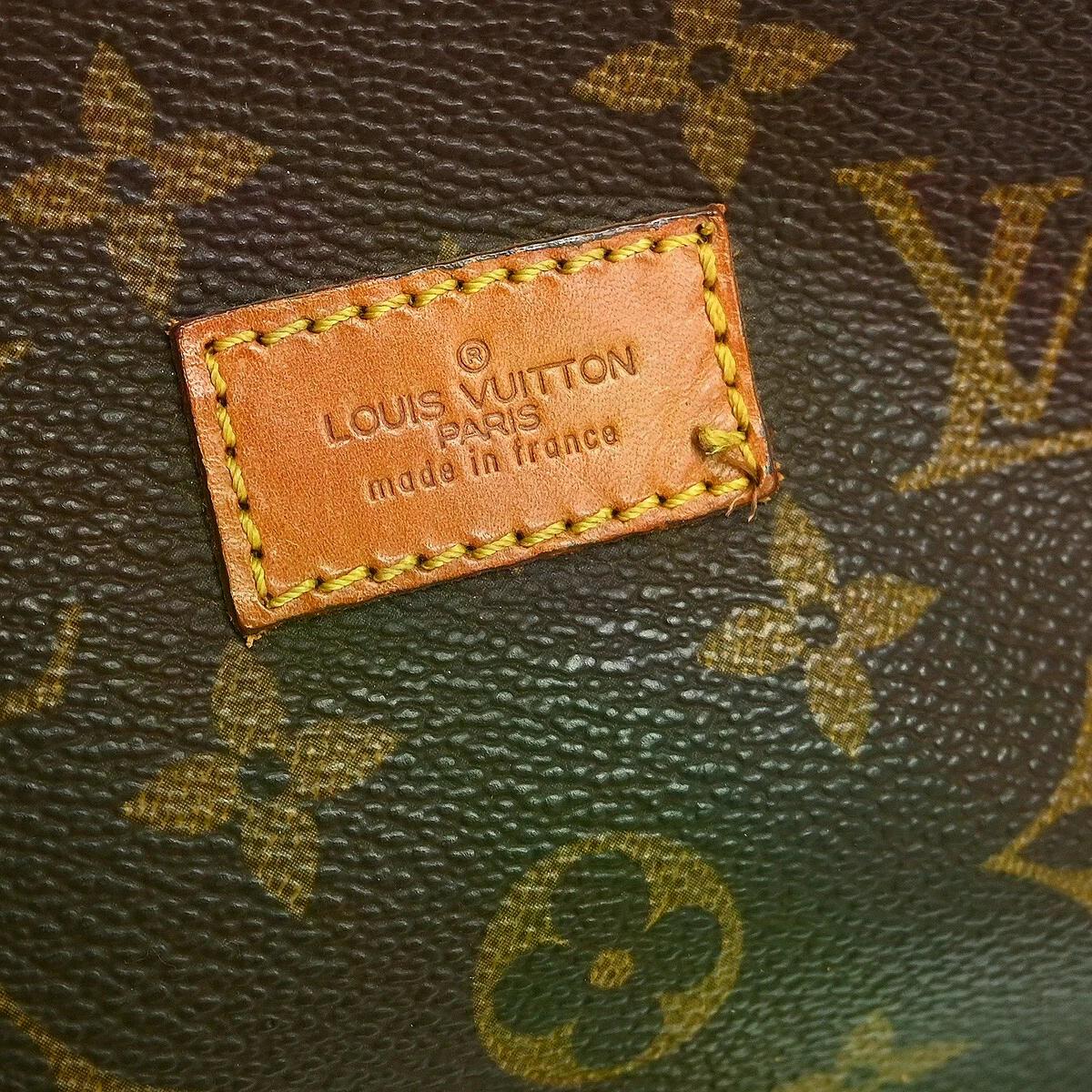 Original/Auth Louis Vuitton - Saumur 35 Schultertasche - Klassisch - Monogramm