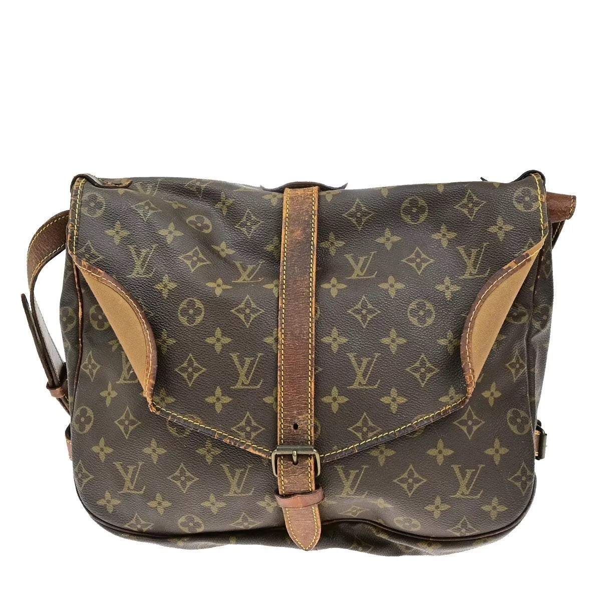 Original/Auth Louis Vuitton - Saumur 35 Tasche Vintage - Klassisch - Monogramm