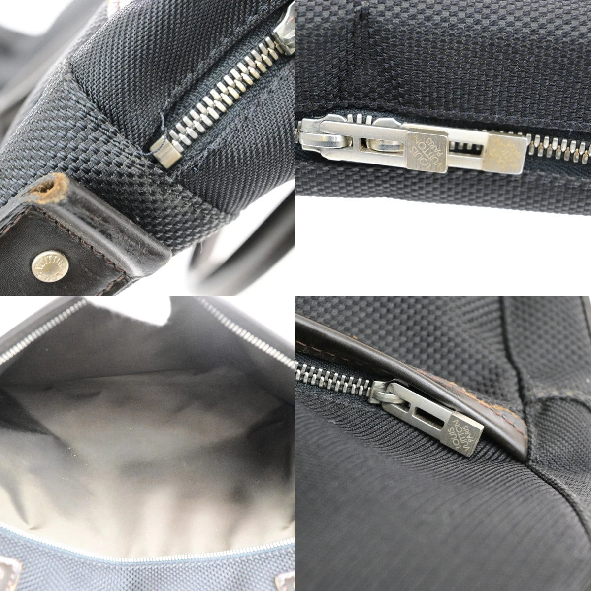 Original/Auth Louis Vuitton - Yak Business Bag - Damier Geant - Schwarz