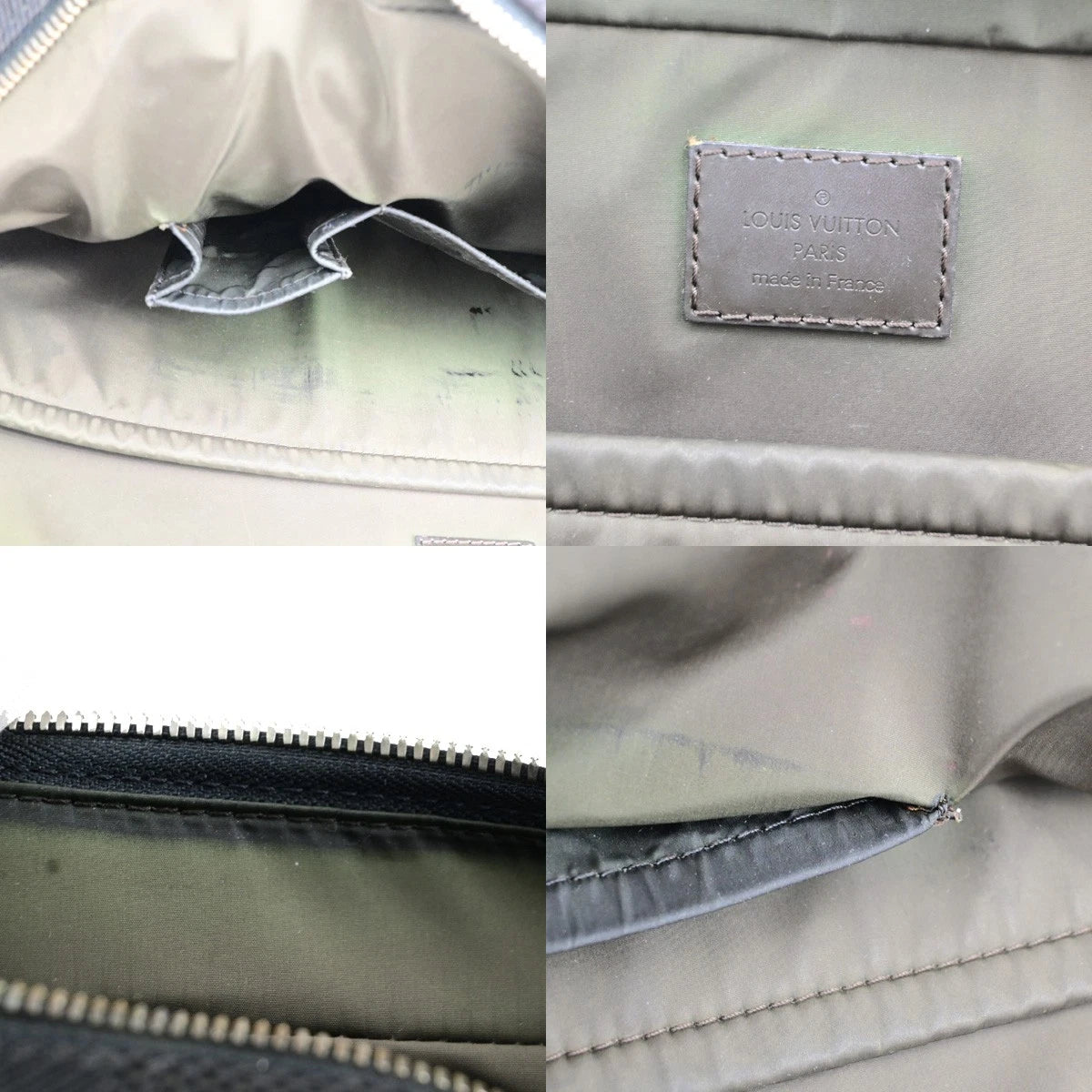 Original/Auth Louis Vuitton - Yak Business Bag - Damier Geant - Schwarz