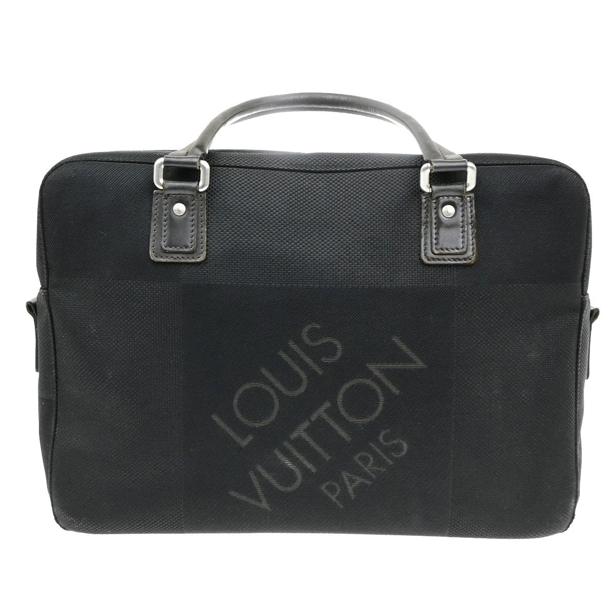 Original/Auth Louis Vuitton - Yak Business Bag - Damier Geant - Schwarz