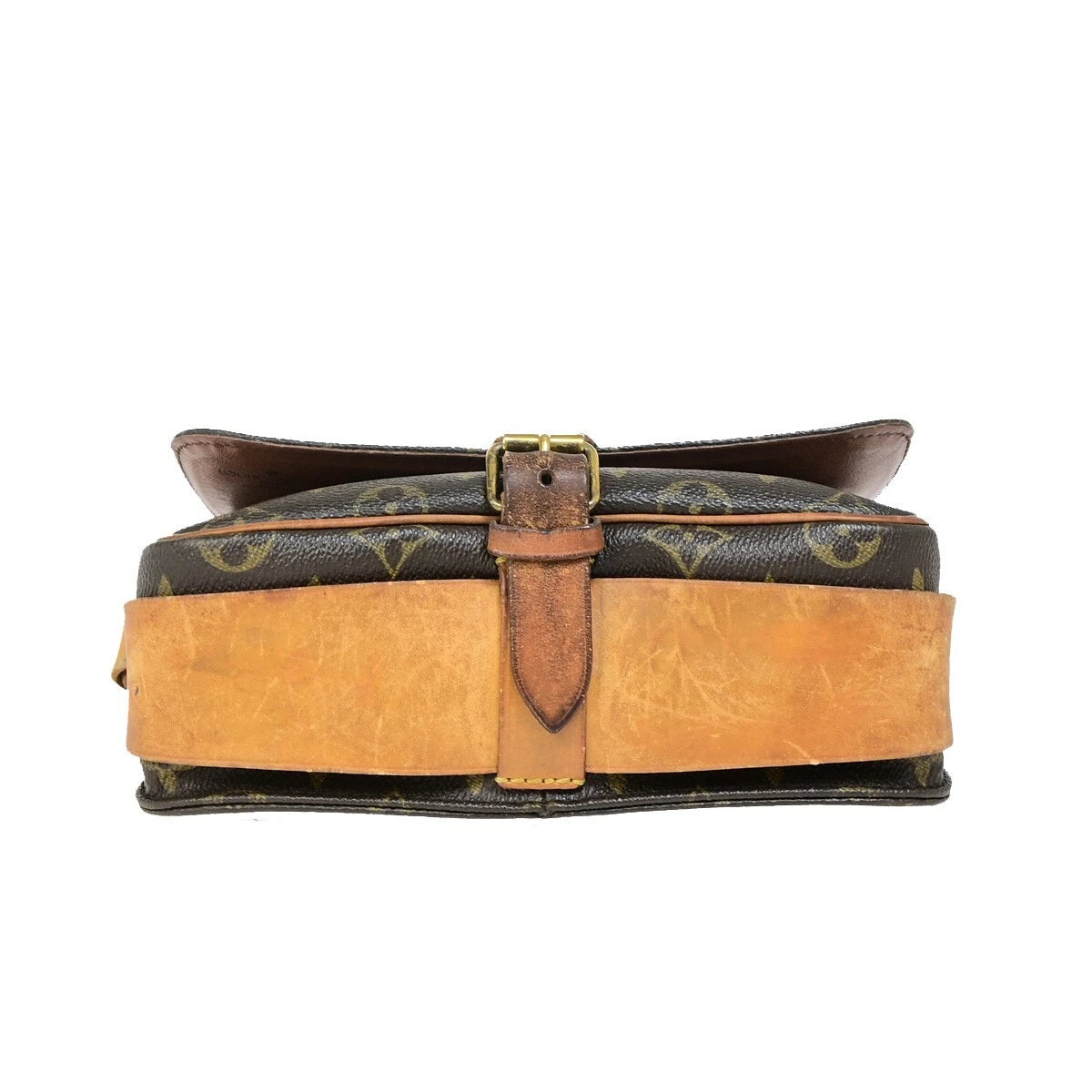 Original/Auth Louis Vuitton - Cartouchiere MM Tasche Vintage - Klassisch - Monogramm