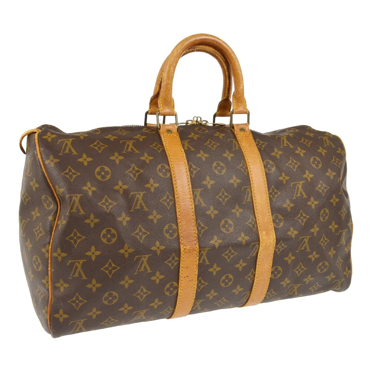 Original/Auth Louis Vuitton - Keepall 45 - Klassisch - Monogramm