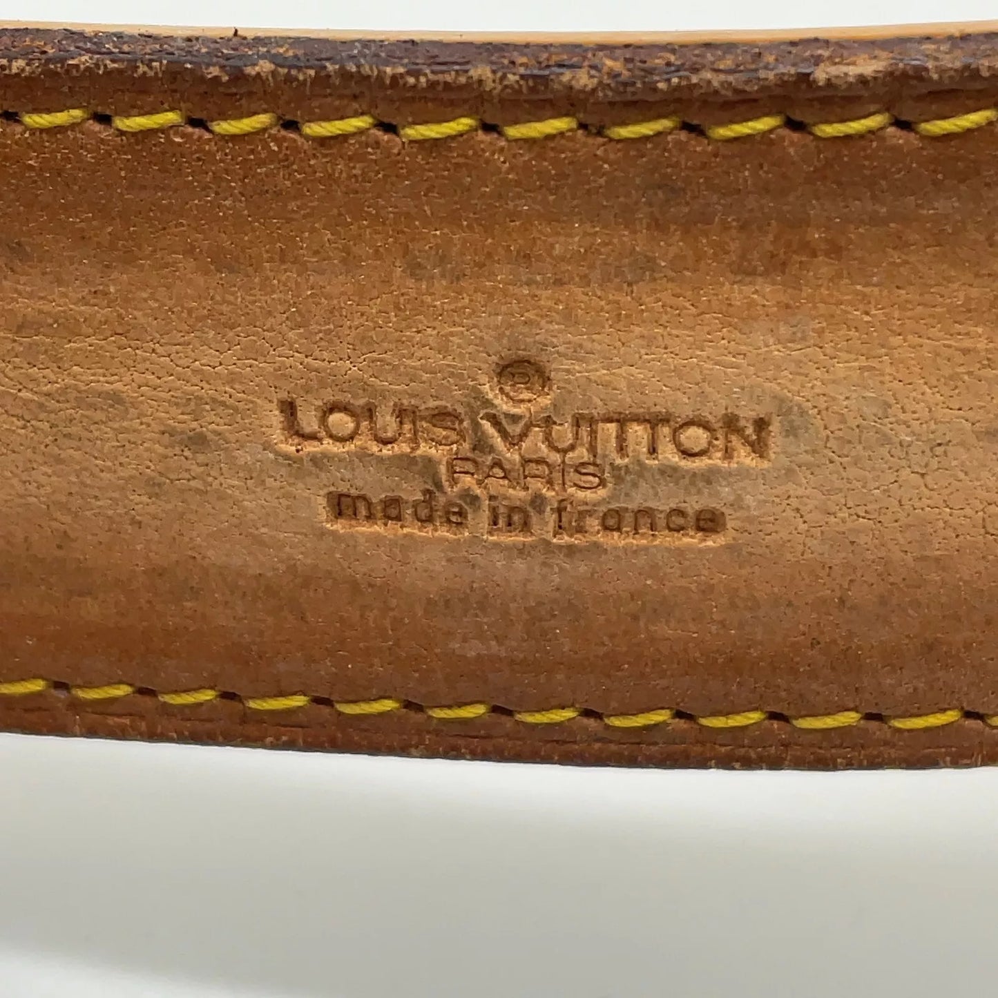 Original/Auth Louis Vuitton - Keepall Schulterriemen mit Box - Klassisch - Leder