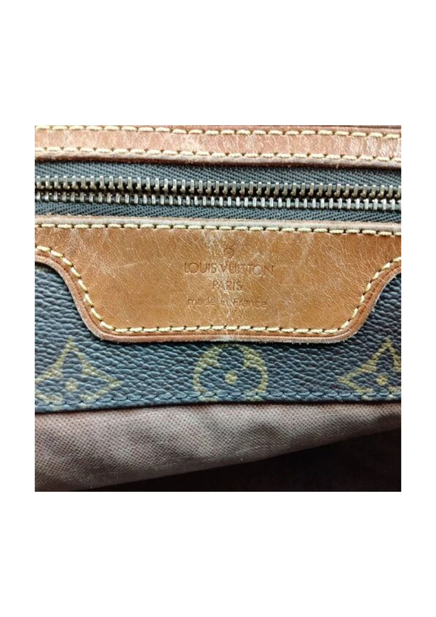 Original/Auth Louis Vuitton - Sac Shopping Schultertasche - Klassisch - Monogramm
