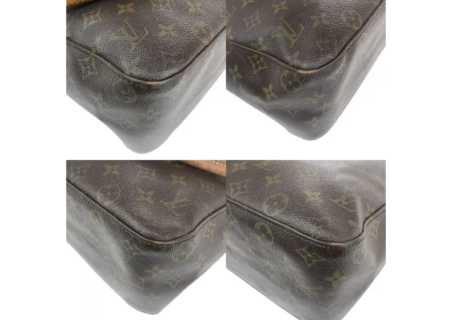 Original/Auth Louis Vuitton - Looping GM Schultertasche - Klassisch - Monogramm