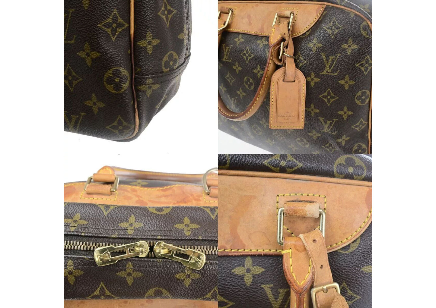 Original/Auth Louis Vuitton - Deauville Handtasche - Klassisch - Monogramm