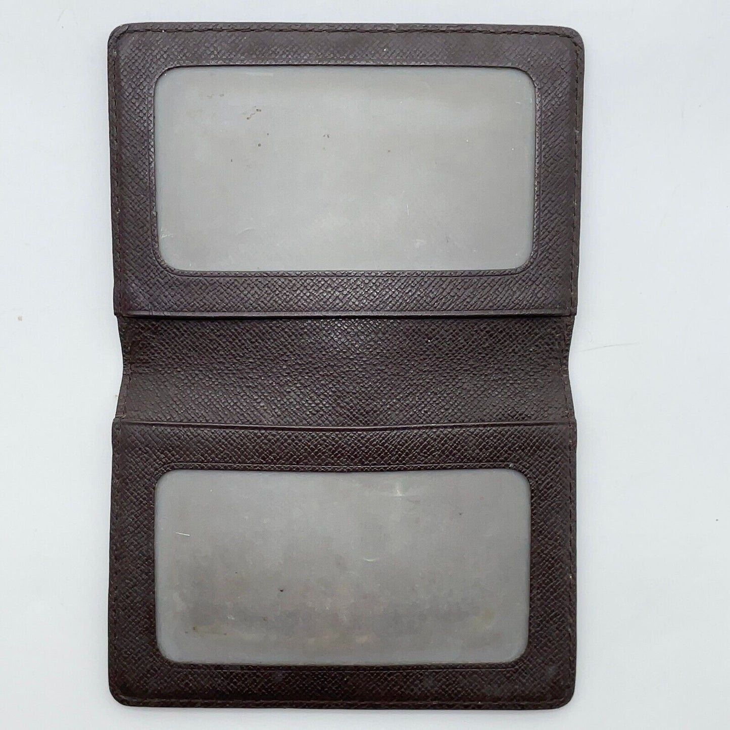 Original/Auth Louis Vuitton - 2 Karten Porte Wallet - Klassisch - Damier Ebene