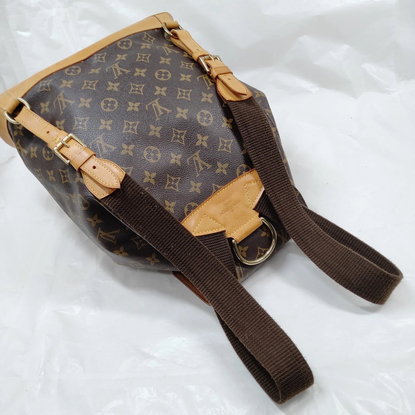 Original/Auth Louis Vuitton - Montsouris GM Rucksack - Klassisch - Monogramm