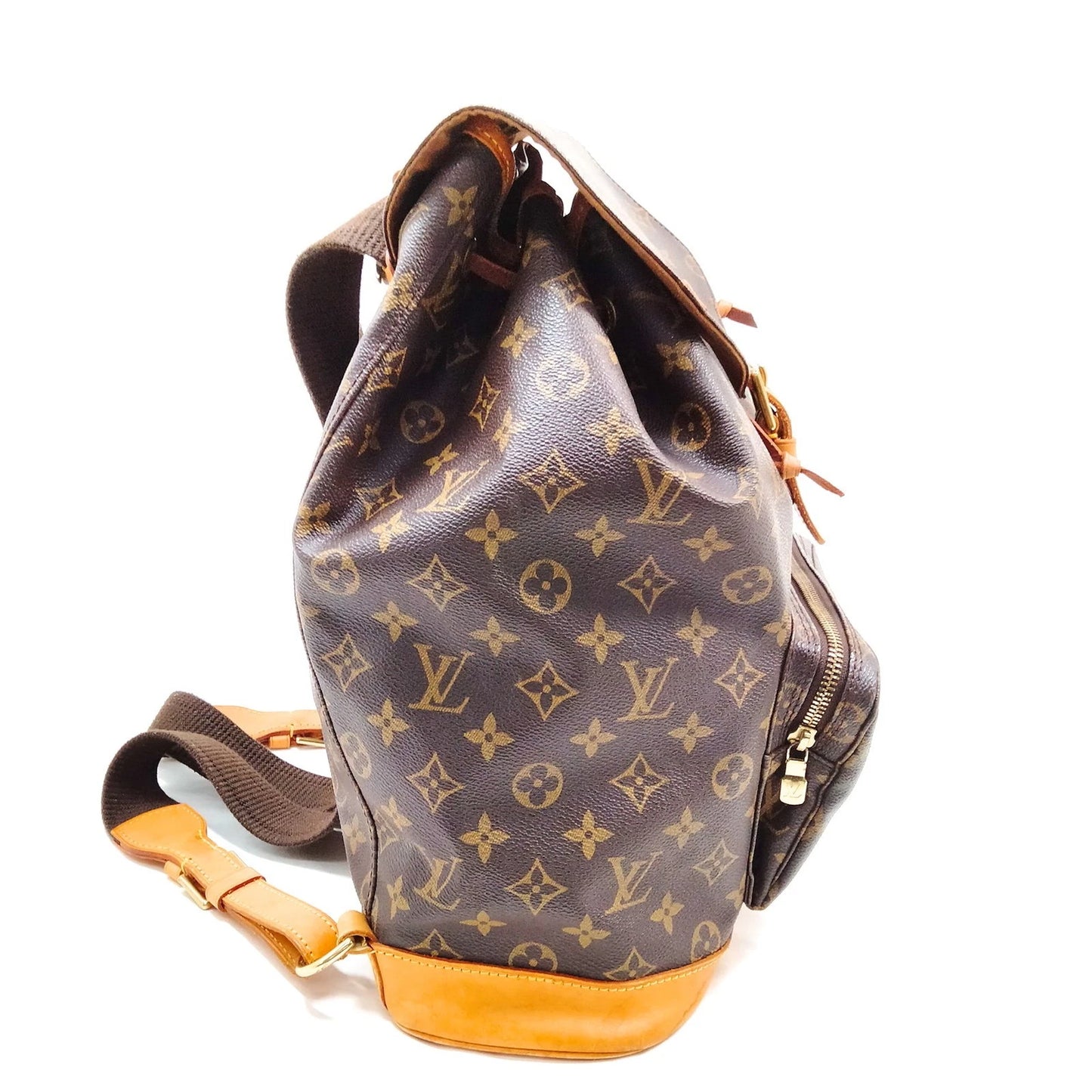 Original/Auth Louis Vuitton - Montsouris GM Rucksack - Klassisch - Monogramm