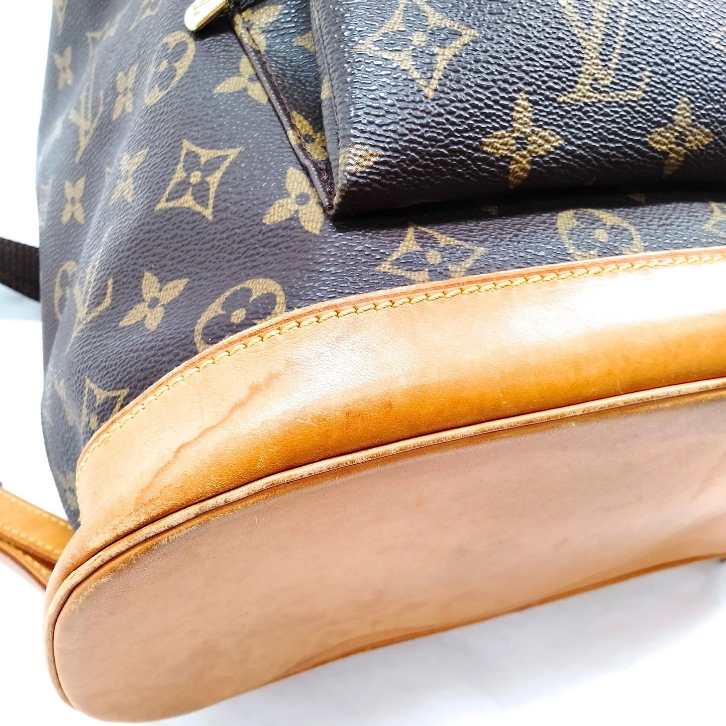 Original/Auth Louis Vuitton - Montsouris GM Rucksack - Klassisch - Monogramm